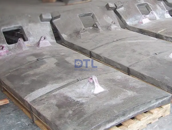 Bell Wear Plates for Blast Furnace